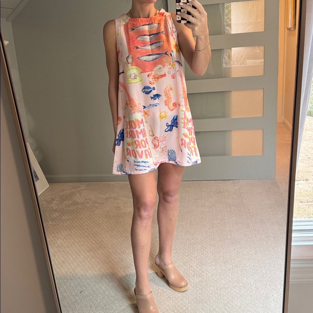 Colorful Sleeveless Dress